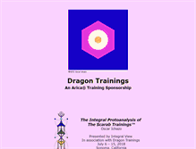 Tablet Screenshot of dragontrainings.com